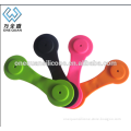 Eco- Friendly Custom Silicone clip magnet memo clip holder metal paper clip